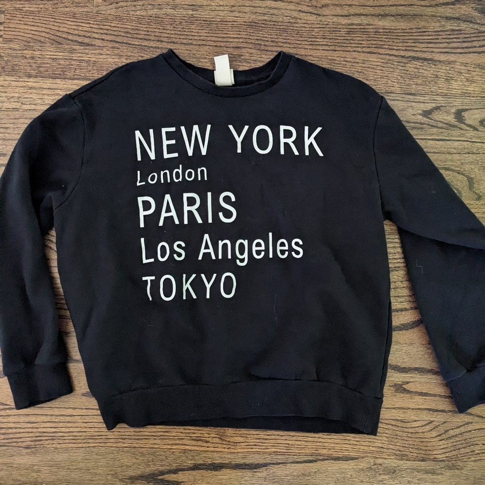 H&M Cities Sweatshirt